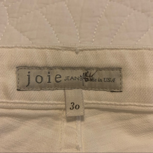 Joie | crop flare jeans in porcelain (30) like new - Picture 10 of 12